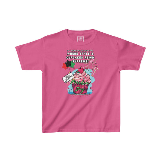 Kids Cupcakes Juneteenth Tee