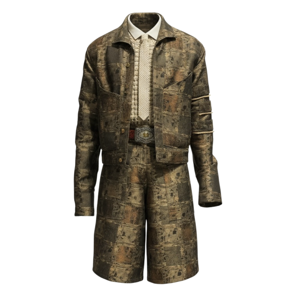 The Mernoia Bark Painter Jorts