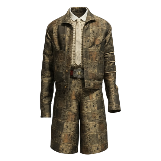 The Mernoia Bark Painter Jorts