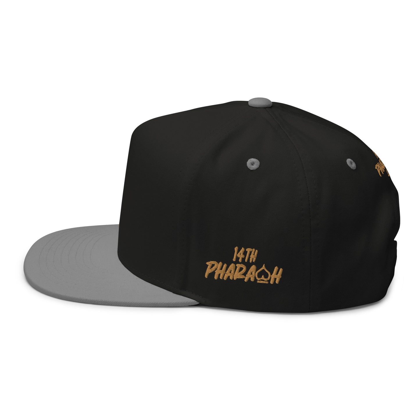 Royal Icon Black/Gray Flat Bill Cap