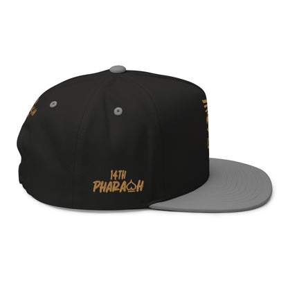 Royal Icon Black/Gray Flat Bill Cap