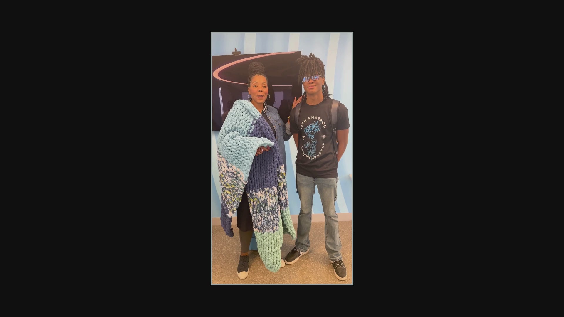 Load video: ACC Instructor Catherine Okoroh Speaks on Matthew Bell’s Promise, Passion, and the Future of 14th Pharaoh Apparel